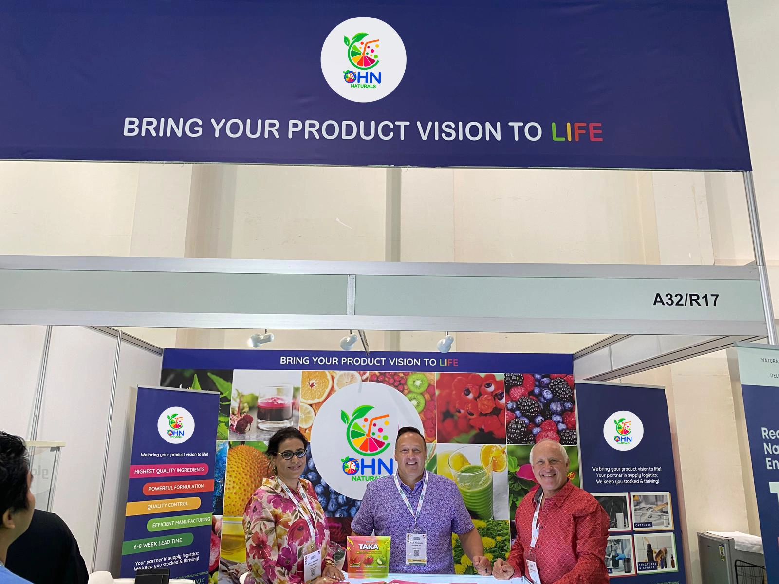 OHN Naturals at the Middle East Organic & Natural Products Expo